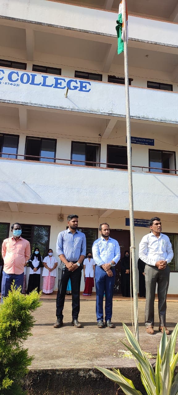 73rd Republic Day celebrated at Melkar Women's College